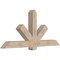 Ekena Millwork Kennewick Smooth Timber Gable Bracket, Douglas Fir, 72"W x 33"H x 5 1/2"D x 5 1/2"F, 11/12 Pitch GBW072X33X0606KEN00SDF - alternate 2